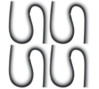 PATIKIL 540 x 3mm Rainbow Quilling Strips Paper,480 Pcs Origami Paper Quilling Strip for Art DIY Hand Craft Christmas, Gradient Black White