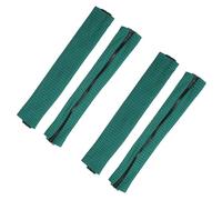 PATIKIL 55 x 9cm Office Chair Armrest Covers, 2 Pair Office Chair Arm Covers Computer Chairs Arm Rest Cover with Zipper Removable Rest Slipcover Hand Rest Protector, Forest Green