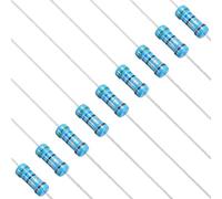 PATIKIL 56 Ohm Resistor, 50Pcs 1W Metal Film Fixed Resistor Kit 1% Tolerance Multiple Values of Resistance Optional for DIY Electronics Projects Computer TV Circuit Board