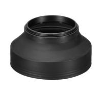 PATIKIL 58mm Camera Lens Hood, Rubber Collapsible Lens Protector Anti-Reflection Blocks Excess Sunlight Enhance Camera Photography for Nikon, for Fujifilm, for Pentax, for Leica