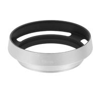 PATIKIL 58mm Lens Hood, Universal Metal Hollow Curved Screw-in Vented Lens Hoods for Fujifilm for Nikon for Pentax, Silver
