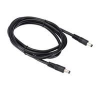 PATIKIL 5Ft 5.5 x 2.5mm Male to 5.5 x 2.1mm Male DC Power Cable, 18AWG Wire Adapter Connector Charging Cord for DVR Router Surveillance Camera, Black