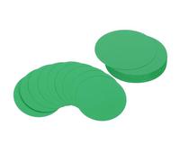 PATIKIL 5inch Circle Card Stock, 50Pcs Round Shape Cutouts Paper Thick Cardstock Coaster for DIY Craft Projects Classroom Bulletin Board Decor, Dark Green