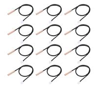 PATIKIL 5K NTC Temperature Sensor, 12 Pcs 15.7 Inch 1% 3950 Waterproof Copper Temperature Sensor Probe Temp Sensor Digital Temperature Transmitter Extension for Air Conditioner Fridge