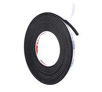 PATIKIL 5m/16.4ft Sealing Foam Tape, 6mm Wide 3mm Thick Single Sided Weather Stripping Door Seal Strip for Window Door Insulation, Black