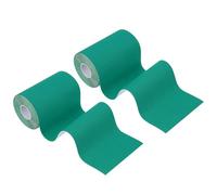 PATIKIL 5M x 10cm Kinesiology Tape, 2 Rolls Adhesive Cotton Sports Muscle Support Tapes Waterproof Elastic Tape for Knee Ankle Wrist Shoulder, Dark Green
