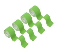 PATIKIL 5M x 5cm Kinesiology Tape, 4 Roll Adhesive Cotton Sports Muscle Support Tapes Waterproof Elastic Tape for Knee Ankle Wrist Shoulder, Green