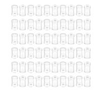 PATIKIL 5mm Clear Light-Emitting Diode Holder Clip, 150 Pack LED Lamp Socket Bulb Cap Protective Cover for Bezel Mount Panel Display, Transparent