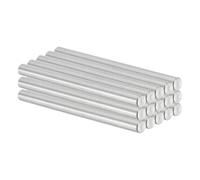PATIKIL 5mm x 70mm Dowel Pin Stainless Steel, 15 Pcs 304 Stainless Steel Pegs Shelf Pins Rod Support Metal Fasten Elements for Shelves Furniture Fixing Component, Silver