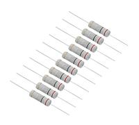 PATIKIL 5Watt 0.2 Ohm Carbon Film Resistor, 10 Pcs 5% Tolerance Resistors Axial Lead Colored Ring for DIY Projects and Experiments