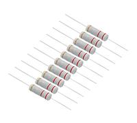 PATIKIL 5Watt 0.22 Ohm Carbon Film Resistor, 20 Pcs 5% Tolerance Resistors Axial Lead Colored Ring for DIY Projects and Experiments