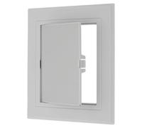 PATIKIL 5x5 inch(115x115mm) Removable Hinged Access Panel, ABS Plumbing Access Doors Easy Wall Hole Cover for Drywall Plumbing Electrical Cables Wiring, Grey