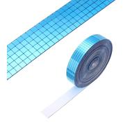 PATIKIL 5x5mm Self Adhesive Mirrors Mosaic Tiles, 10000 Pcs Square Mini Glass Mosaic Disco Tile Sticker for DIY Craft Disco Ball Party Decoration, Light Blue