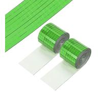 PATIKIL 5x5mm Self Adhesive Mirrors Mosaic Tiles, 3200 Pcs Square Mini Glass Mosaic Disco Tile Sticker for DIY Craft Disco Ball Party Decoration, Green