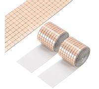 PATIKIL 5x5mm Self Adhesive Mirrors Mosaic Tiles, 3200 Pcs Square Mini Glass Mosaic Disco Tile Sticker for DIY Craft Disco Ball Party Decoration, Rose Gold