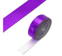 PATIKIL 5x5mm Self Adhesive Mirrors Mosaic Tiles, 3600 Pcs Square Mini Glass Mosaic Disco Tile Sticker for DIY Craft Disco Ball Party Decoration, Purple