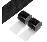 PATIKIL 5x5mm Self Adhesive Mirrors Mosaic Tiles, 3840 Pcs Square Mini Glass Mosaic Disco Tile Sticker for DIY Craft Disco Ball Party Decoration, Black