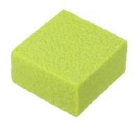 PATIKIL 5x5x2.5cm Pickleball Paddle Eraser,1 Pcs Square Rubber Pickleball Racket Dust Remover Bar Cleaner,Green