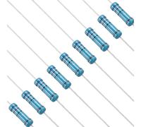 PATIKIL 6.2 Ohm Resistor, 50Pcs 2W Metal Film Fixed Resistor Kit 1% Tolerance Multiple Values of Resistance Optional for DIY Electronics Projects Computer TV Circuit Board