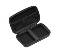 PATIKIL 6.69x3.54 Electronic Organizer Case, 1Pcs EVA Hard Waterproof Rectangle Travel Carrying Case with Zipper for Digital Multimeter, Camera, Charger Cord, Earphone, Black