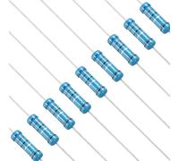 PATIKIL 6.8 Ohm Resistor, 50Pcs 2W Metal Film Fixed Resistor Kit 1% Tolerance Multiple Values of Resistance Optional for DIY Electronics Projects Computer TV Circuit Board