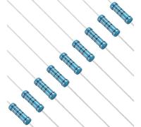 PATIKIL 6.8K Ohm Resistor, 50Pcs 2W Metal Film Fixed Resistor Kit 1% Tolerance Multiple Values of Resistance Optional for DIY Electronics Projects Computer TV Circuit Board