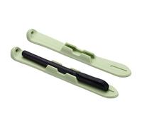 PATIKIL 6.9'' Silicone Pencil Holder with Strong Adhesive Slim Grip Sleeve for stylus 1st 2nd Generation Air Pro Mini Tablets, Green
