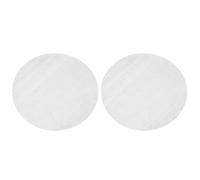 PATIKIL 6" Diameter 304 Stainless Steel Perforated Sheet, 2 Pcs 0.06" Hole 19GA Expanded Metal Mesh Round Slices Plate Screen Decorative Meshes for Ventilation Grill Smoking, Silver Tone