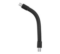 PATIKIL 6" Gooseneck, 3/8"-16 Male to Male Thread Metal Universal Hose Flexible Arm Gooseneck Tube Extension Holder for Action Camera, Phone, Microphone, Black