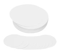 PATIKIL 6 Inch Circle Cutouts Paper, 100 Pcs Circle Card Stock 200gsm/75lb Round Cutouts for DIY Craft Projects Classroom Bulletin Board Decoration, White