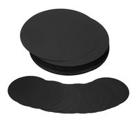 PATIKIL 6 Inch Circle Cutouts Paper, 100 Pcs Circle Card Stock 200gsm/75lb Round Cutouts for DIY Craft Projects Classroom Bulletin Board Decoration, Black