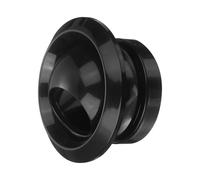 PATIKIL 6 Inch Round Air Vent Covers, ABS Adjustable Soffit Vent Cap Ceiling Ball Jet Nozzle Air Diffuser for Bathroom Kitchen Living Room Ventilation, Black