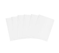 PATIKIL 6 Pack L-Type Plastic Folders, Letter Size Clear Folders for Documents Paper Sleeves Project Folder for Home Office, Milky White
