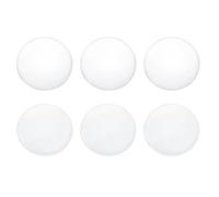PATIKIL 6 Pack Optical Lens Set, 4 cm Glass Lenses (3 Biconvex 10 cm Focal Length & 3 Biconcave -10 cm Focal Length) for Physics Science Education DIY Telescope Microscope Experiments
