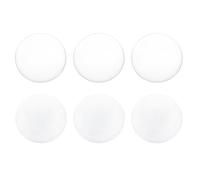 PATIKIL 6 Pack Optical Lens Set, 5 cm Glass Lenses (3 Biconvex 15 cm Focal Length & 3 Biconcave -15 cm Focal Length) for Physics Science Education DIY Telescope Microscope Experiments