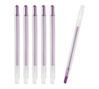 PATIKIL 6 Pack Twistable Crayons, Colored Twist Crayons Retractable Pen Smooth Writing Easy to Hold Silky Washable for Coloring Books Crafts Birthday Gifts Art Supplies, Bright Purple