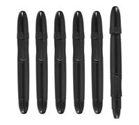 PATIKIL 6 Pack Twistable Crayons, Coloring Twist Crayon Retractable Easy to Hold Silky Washable for Coloring Books Crafts Birthday Parties Art Office Supplies, Black