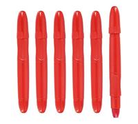 PATIKIL 6 Pack Twistable Crayons, Coloring Twist Crayon Retractable Easy to Hold Silky Washable for Coloring Books Crafts Birthday Parties Art Office Supplies, Red