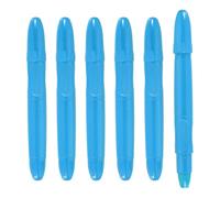 PATIKIL 6 Pack Twistable Crayons, Coloring Twist Crayon Retractable Easy to Hold Silky Washable for Coloring Books Crafts Birthday Parties Art Office Supplies, Sky Blue