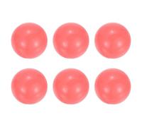 PATIKIL 6 Pcs Arcade Joystick Ball Top - 35mm M6 Rocker Round Head Handle Threaded Balltop Knob Arcade Game DIY Parts Replacement for Console Controllers/Joystick, Pink