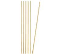 PATIKIL 6 Pcs Round Brass Rods, 3mm Dia. 18cm / 7.09 Inch Length H59 Brass Bar Solid Metal Rods for DIY Crafting Jewelry Plating Repairing Science Class, Brassy