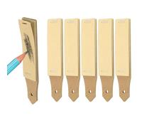 PATIKIL 6 Pcs Sandpaper Pencil Sharpener, Pencil Pointer Sharpening Sketch Small-Pointed Art Drawing Tool for Artists, Art Supplies, Pastel Sticks, Drawing Crayons, Charcoal Pencil, Brown