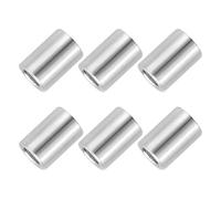 PATIKIL 6 Pcs Stainless Steel Spacers, 12mm ID x 16mm OD x 14mm Height 304 Stainless Steel Bushing Screw Standoff Unthreaded Round Spacer for 1/2"M12 Screws Bolts Nuts