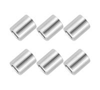 PATIKIL 6 Pcs Stainless Steel Spacers, 8mm ID x 12mm OD x 13mm Height 304 Stainless Steel Bushing Screw Standoff Unthreaded Round Spacer for 5/16"M8 Screws Bolts Nuts