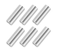 PATIKIL 6 Pcs Stainless Steel Spacers, 8mm ID x 12mm OD x 28mm Height 304 Stainless Steel Bushing Screw Standoff Unthreaded Round Spacer for 5/16"M8 Screws Bolts Nuts