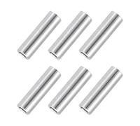 PATIKIL 6 Pcs Stainless Steel Spacers, 8mm ID x 12mm OD x 40mm Height 304 Stainless Steel Bushing Screw Standoff Unthreaded Round Spacer for 5/16"M8 Screws Bolts Nuts