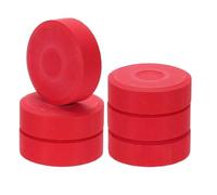PATIKIL 6 Pcs Washable Tempera, 2.3"x0.7" Large Tempera Paint Cakes Bulk Paints Blocks Art Supplies Watercolor Cake for Artists Art Painting Drawing DIY Crafting, Red