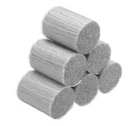 PATIKIL 6 Rolls Latch Hook Yarn, Latch Hook Kit Yarn Precut Hook Rugs Yarn Making Crochet Bundles for Latch Hook Rug Adults Beginners Tapestry DIY Craft, Light Gray