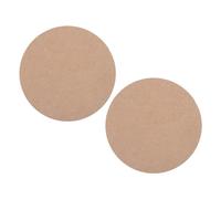 PATIKIL 6" Round Pottery Wheel Bat, 2 Pcs Pottery Bats for Pottery Wheel 1/3 Thick Clay Throwing Bats