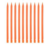 PATIKIL 6 x 150 mm Spudger Pry Tool, 10Pcs Antistatic Plastic Dual Ends Opening Pry Repair Tools Kit for Smart Mobile Phone Tablet Laptop PC Game Machine Electronics Devices, Orange